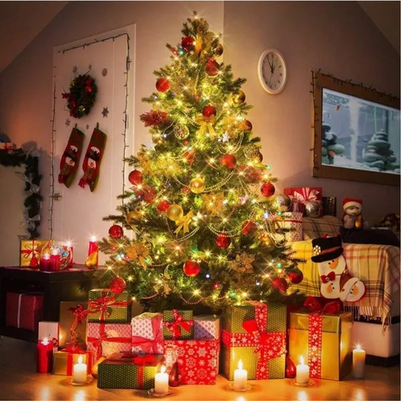 2020 1M - 10M LED Fairy String Lights Fairy Light Battery Operated For Christmas Xmas Party Home Decor LED Strings & Decoration Lights