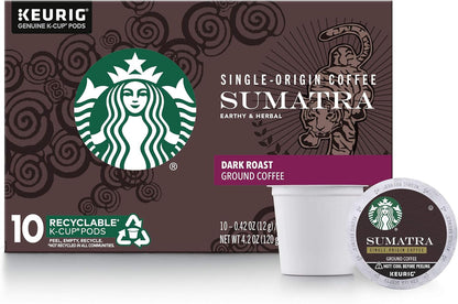 K-Cup Coffee Pods—Medium & Dark Roast Variety Pack for Keurig Brewers—100% Arabica—6 boxes (60 pods total)