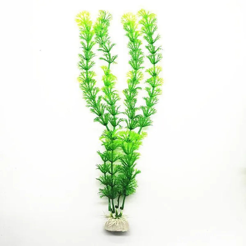 5Pcs 30cm Artificial Fake Plastic Water Grass Plants for Fish Tank Aquarium Decoration