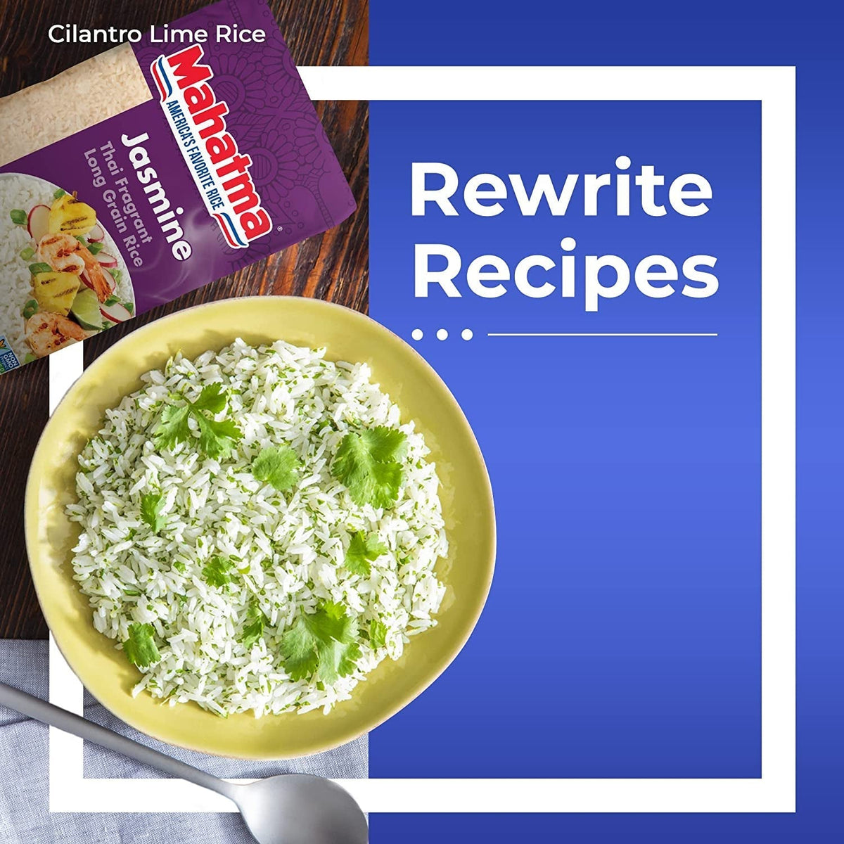 Jasmine Rice, 2Lb Bag of Rice, Thai, Indian, or Cambodian Fragrant Flavored Rice, Stovetop or Microwave Rice