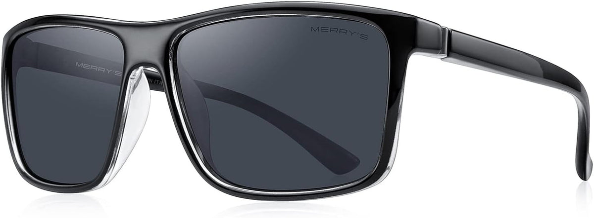 Rectangular Polarized Sports Sunglasses for Men Women Cycling Driving Fishing UV400 Protection S8225