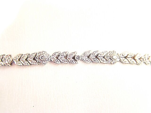 ROUND BRILLIANT SH DIAMOND ANTIQUE REPRODUCTION FLOWER