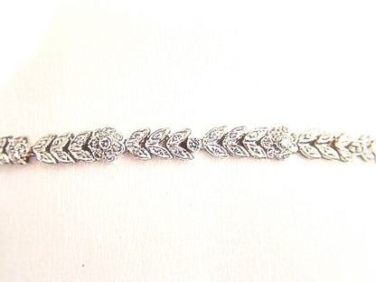 ROUND BRILLIANT SH DIAMOND ANTIQUE REPRODUCTION FLOWER