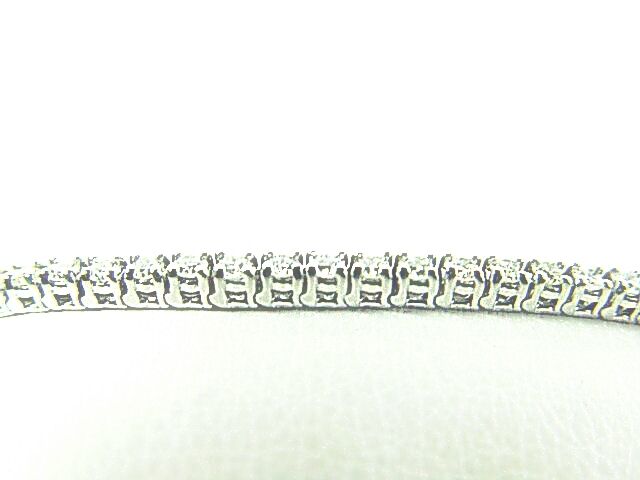 DIAMOND ROUND BR SHAPE 4 PRONG SET TENNIS BRACELET 57 DIAMOND TOTAL TENNIS