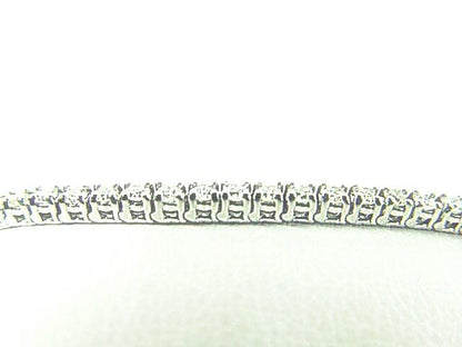 DIAMOND ROUND BR SHAPE 4 PRONG SET TENNIS BRACELET 57 DIAMOND TOTAL TENNIS