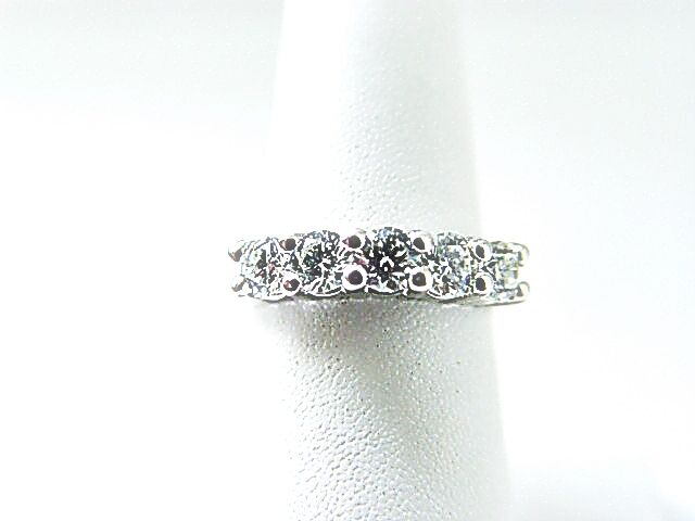 DIAMOND 5 ROUND BR SHAPE COMMON PRONG SET BAND DIAMOND BAND DIAMOND RING BAND