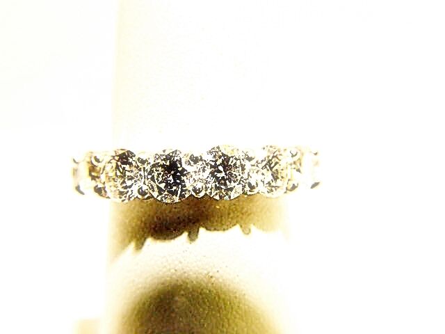 DIAMOND ROUND BR SHAPE ETERNITY BAND COMMON PRONG SET ANNIVERSARY DIAMOND BAND
