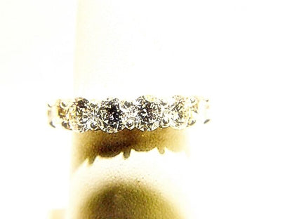 DIAMOND ROUND BR SHAPE ETERNITY BAND COMMON PRONG SET ANNIVERSARY DIAMOND BAND