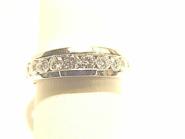 DIAMOND ROUND BR SHAPE 11 STONE CHANNEL SET MENS BAND