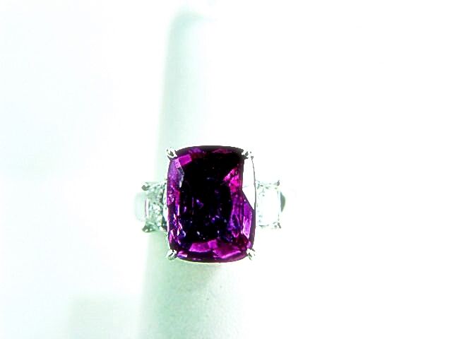 SAPPHIRE PINK RADIANT SHAPE 11.52X 8.78X 4.68MM DIAMOND