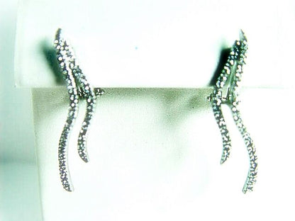 DIAMOND ROUND BR SHAPE EARRING WEAVE STYLE DIAMOND EARRING HUGGIE DANGLE STYLE