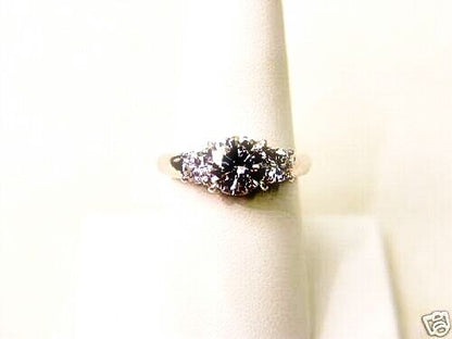 GIA CERTIFIED ROUND DIAMOND 1.51 CT 4 PRONG PLATINUM G COLOR VS2 CLARITY GRADE