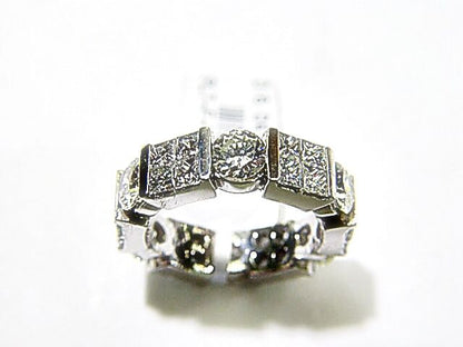 6 ROUND BRILLLIANT DIAMOND 24 PRINCESS DIAMOND ETERNITY