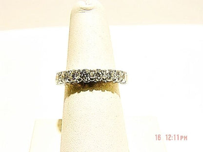 diamond round brilliant shape eternity band