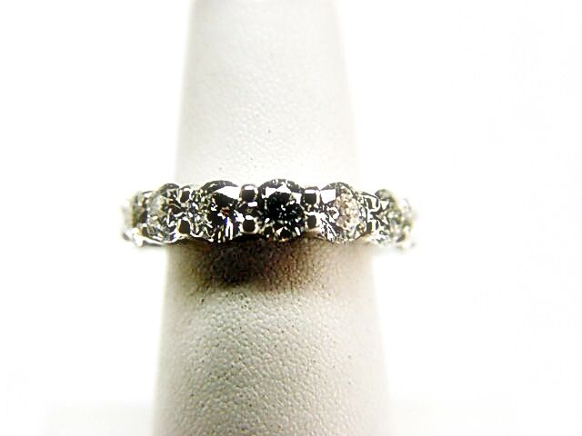 DIAMOND 16 ROUND BRILLIANT SH ETERNITY SET COMMON PRONG SET DIAMOND BAND