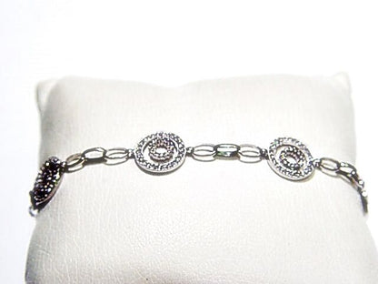 DIAMOND ROUND BR SHAPE BRACELET