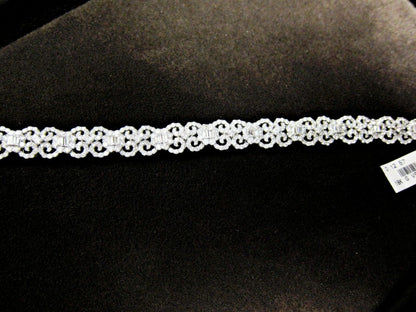 DIAMOND ROUND BRILLIANT SHAPE BAGUETTE SHAPE SET BRACELET