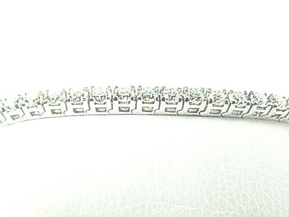 DIAMOND ROUND BR SHAPE 4 PRONG SET TENNIS BRACELET 46 DIAMOND SET BRACELET