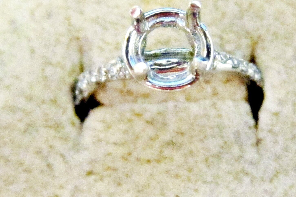 DIAMOND SWIRL 3/4 WAY SET SETTING FOR 3.00 MM STONE