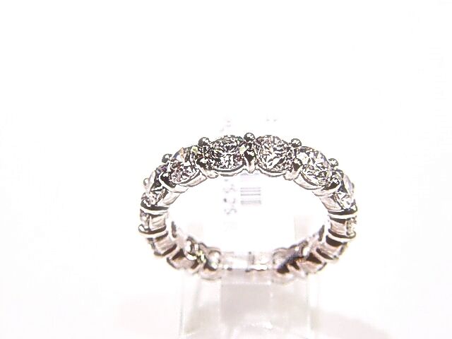 DIAMOND 15 ROUND BRILLIANT SHAPE ETERNITY BAND HAND MADE BAND DIAMOND ETERNITY