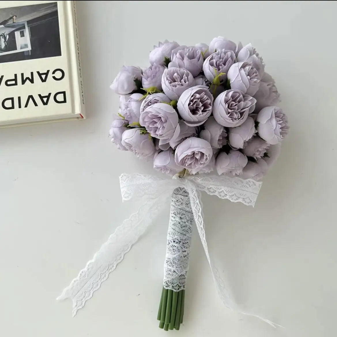 2024 Wedding Bouquets Handmade Bridal Flower Wedding Party Gifts Wedding Accessories Flowers Pears beaded with Ribbon