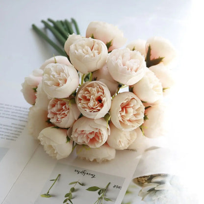 2024 Wedding Bouquets Handmade Bridal Flower Wedding Party Gifts Wedding Accessories Flowers Pears beaded with Ribbon