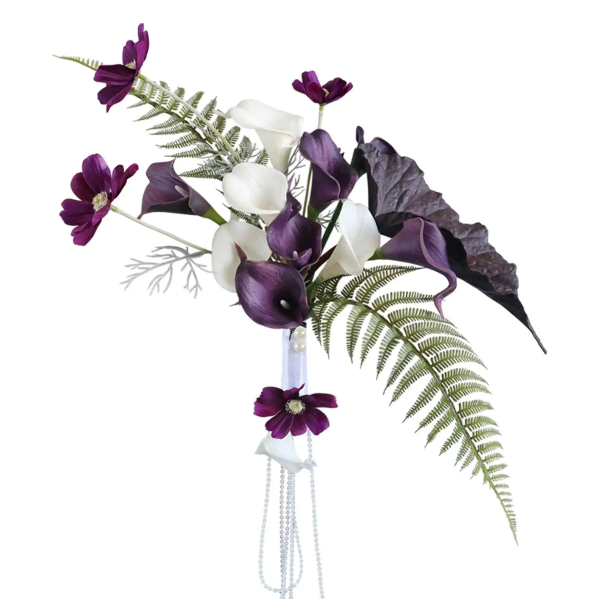 Artificial Calla Lily Flowers Wedding Bouquet Holding Flowers
