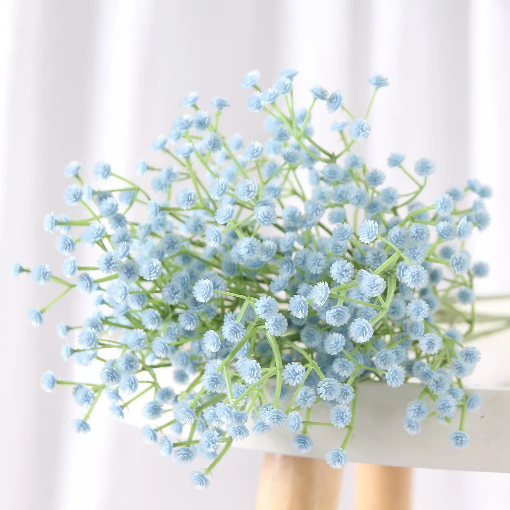 3/5/10pcs Gypsophila Artificial Flowers Gypsophila Fake Flower DIY Floral Bouquets Arrangement for Wedding Home Decor