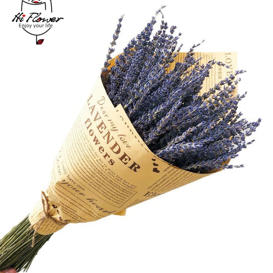 120g Fresh Dried Flowers Lavender Natural Bouquet Boho Home Decor Artificial Plants Gypsophila Wedding Valentines Day Decoration