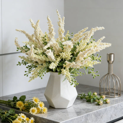 Artificial Silk Flowers Wedding Home Room Table Vase Outdoor Yard Holiday Party Bridal Bouquets Vases Props DIY Decorative Gifts