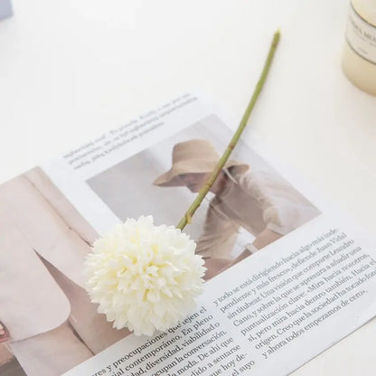 3/5PCS Artificial Flower Silk Dandelion Hydrangea Room Vase Wreaths Wedding Bouquet Bridal Festival Party Yard Accessories Decor