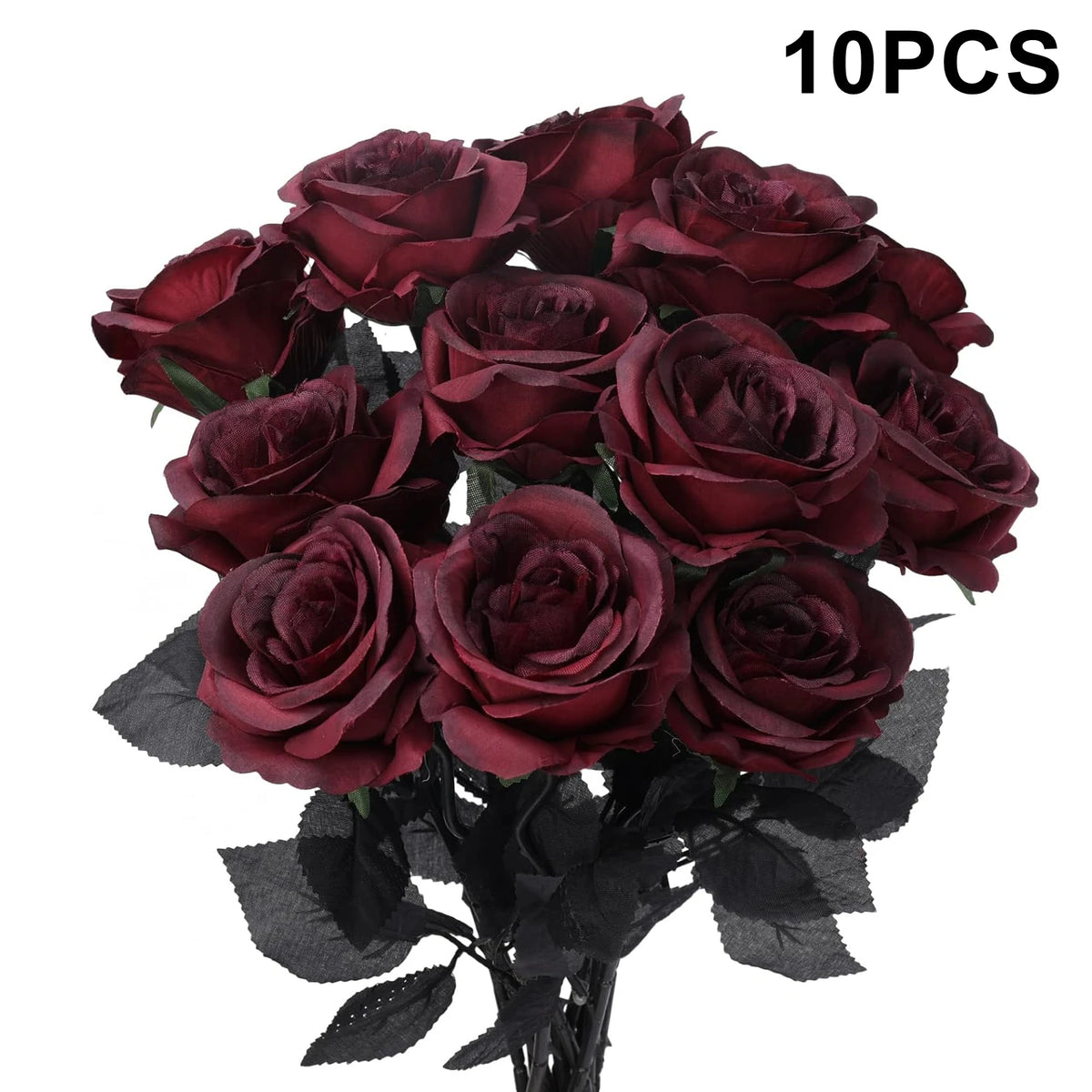 Artificial Flowers Silk Roses Home Vase Decora Room Yard Wedding Bridal Bouquet Mother's Day Graduation Gifts Festival Handmade