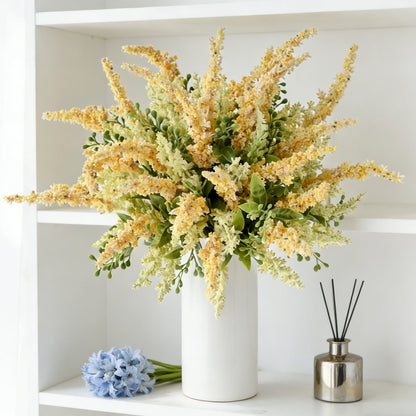 Artificial Silk Flowers Wedding Home Room Table Vase Outdoor Yard Holiday Party Bridal Bouquets Vases Props DIY Decorative Gifts