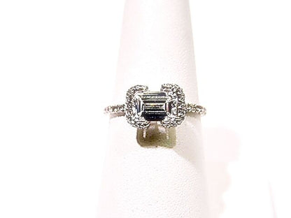 GIA CERTIFIED EMERALD D VS1 1.06 CT D61.8% T73% GIRDLEMED TO SL.THICK