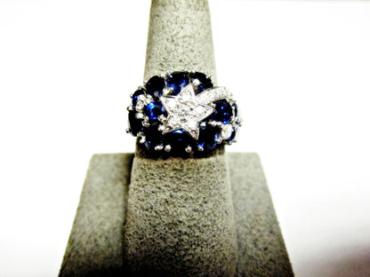 SAPPHIRE DIAMOND BAND