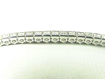 DIAMOND PRINCESS SHAPE CHANNEL SET TENNIS BRACELET 56 SHAPE DIAMOND