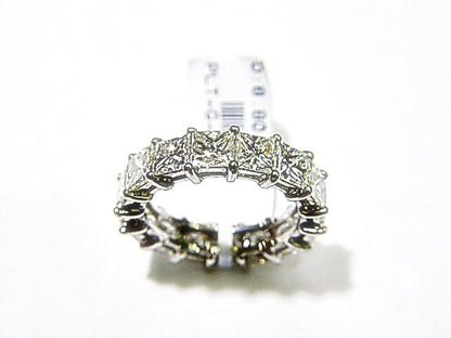 DIAMOND BAND 16 PRINCESS SHAPE DIAMOND ETERNITY BAND