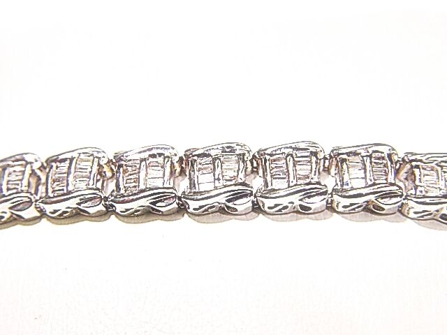 BAGUETTE SHAPE DIAMOND CHANNEL SET DIAMOND BRACELET DIAMOND TENNIS BRACELET CUFF