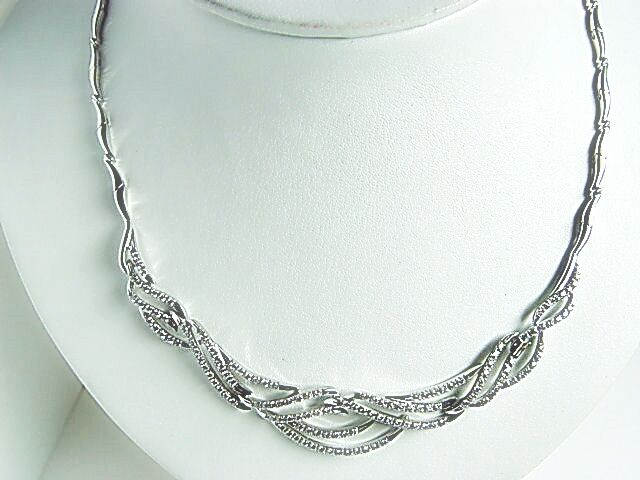 DIAMOND ROUND BR SHAPE NECKLACE PRONG SET DIAMOND NECKLACE CHOKER NECKLACE