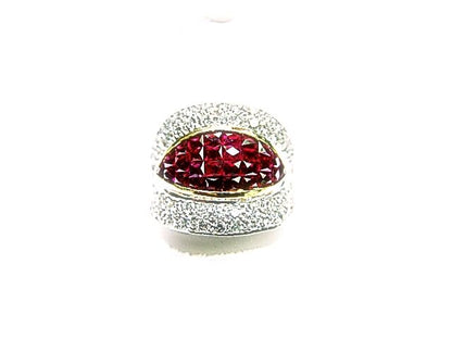 RUBY AND DIAMOND BAND