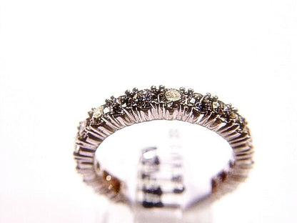23 ROUND BRILLIANT DIAMOND ETERNITY BAND 4 PRONG SET DIAMOND ANNIVERSARY BAND