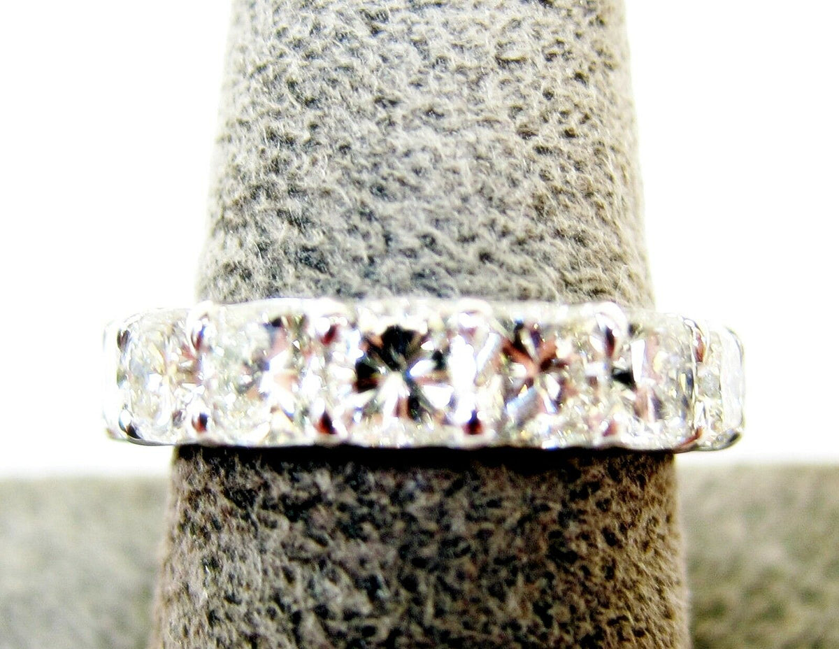 .43 CT EACH STONE CUSHION SHAPE DIAMOND SIXTEEN STONE 6.93 CTTW PLATINUM