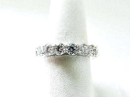 DIAMOND 17 ROUND BR SHAPE COMMON PRONG SET ETERNITY DIAMOND ANNIVERSARY BAND