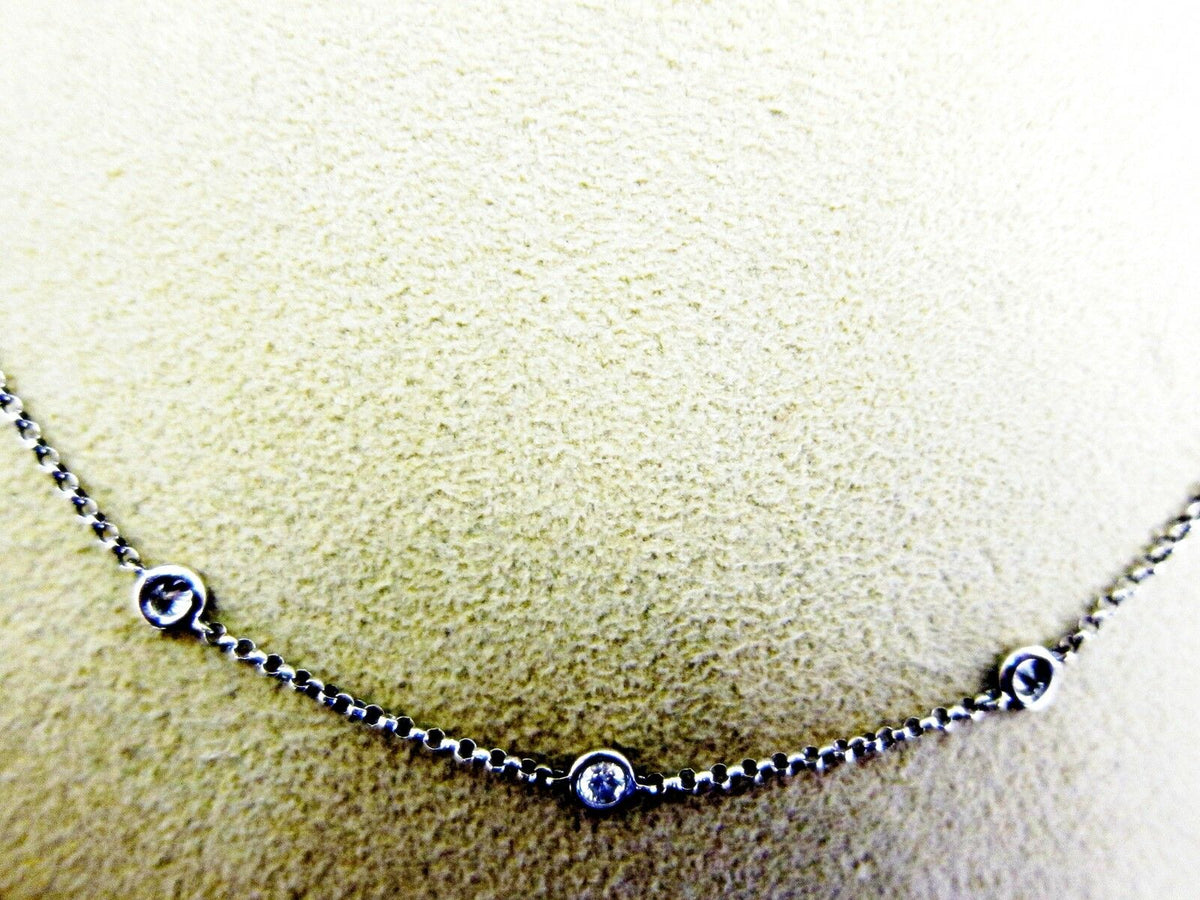 DIAMOND TEN STONE DIAMOND BY YARD DIAMOND CHAIN DIAMOND CHOKER DIAMOND NECKLACE