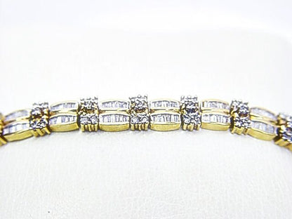 DIAMOND ROUND BRILLIANT BAGUETTE SHAPE PRONG CHANNEL SET DIAMOND
