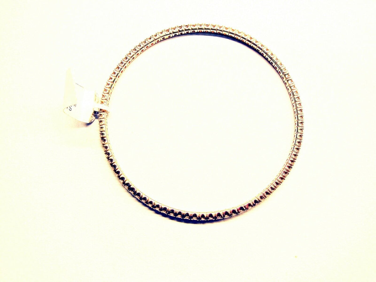 DIAMOND BANGLE ETERNITY ALL AROUND SET DIAMOND CUFF BANGLE DIAMOND