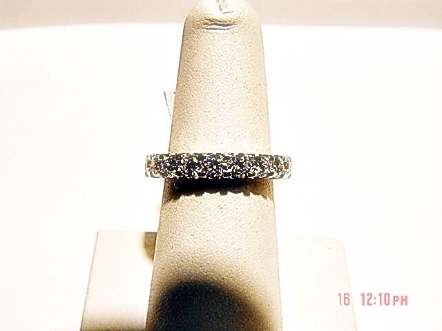 diamond round brilliant shape eternity band small portion for sizeing