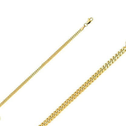 14k Yellow Gold Curb Link Bracelets