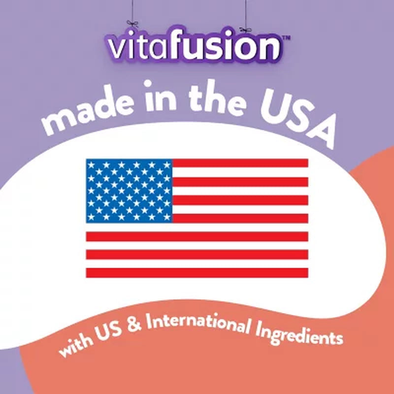 Vitafusion Fiber Well Sugar Free Gummy Vitamin Supplement, 220 Ct.