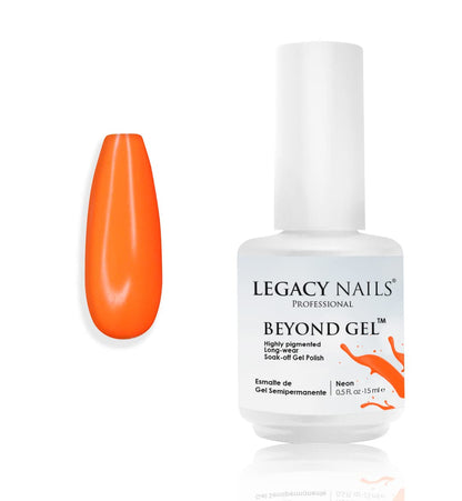 Professional Beyond Gel Soak-Off Nail Gel Polish Full Coverage Highly Pigmented Gel Nail Polish (BEYOND GEL - BEIGE 1/2 OZ)